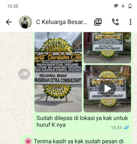 Pengiriman Papan Bunga Duka Bandungkidul Bayan