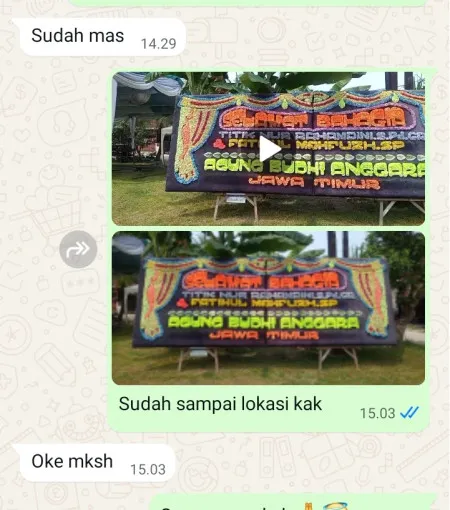 Pengiriman Papan Bunga Bandungkidul Bayan